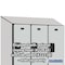 Salsbury Industries 2 Tier Designer Locker, 54"Wx76"Hx24"D, 6 Door, Gray 18-22364GRY - alternate 3